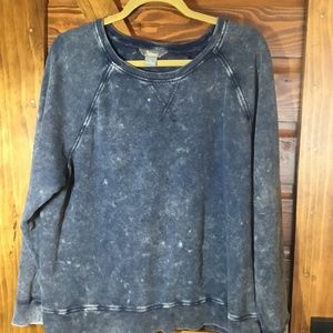 Natural Reflections navy sweatshirt